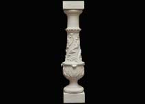 Decoratieve beelden en konsolen Baluster met ornament